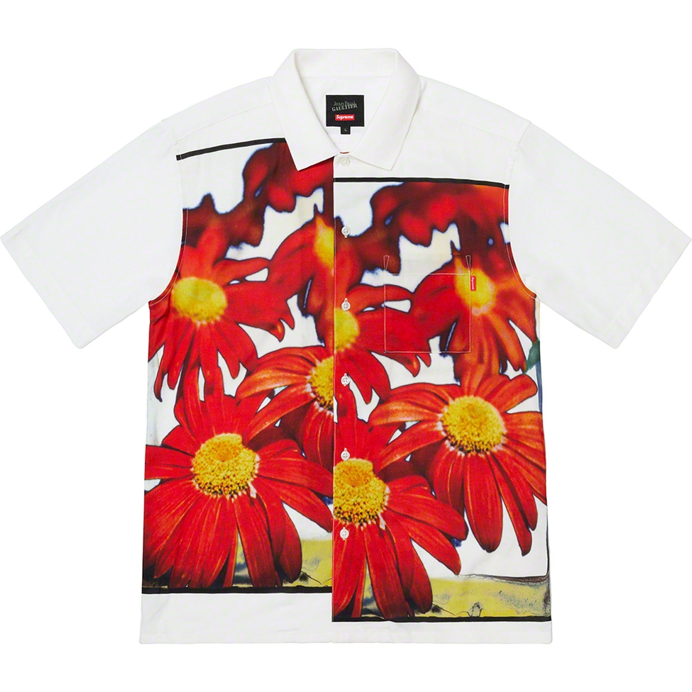 Supreme®/Jean Paul Gaultier® Flower Power Rayon Shirt view 4